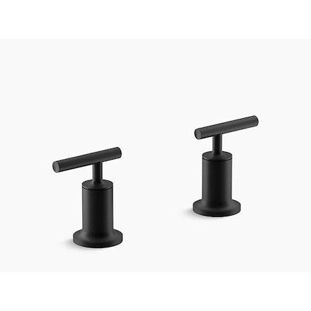 Kohler Purist Bath-Or Deck-Mt Bath Valve Trim T14429-4-BL